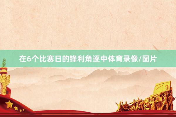 在6个比赛日的锋利角逐中体育录像/图片
