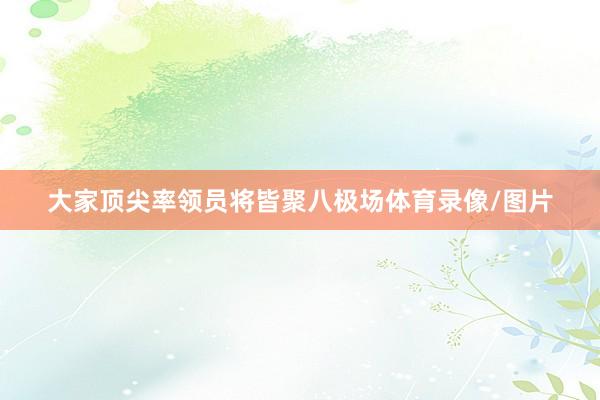 大家顶尖率领员将皆聚八极场体育录像/图片