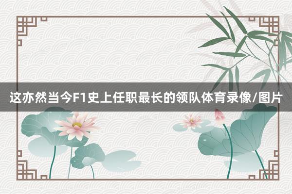 这亦然当今F1史上任职最长的领队体育录像/图片