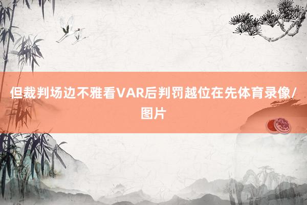 但裁判场边不雅看VAR后判罚越位在先体育录像/图片