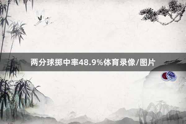 两分球掷中率48.9%体育录像/图片